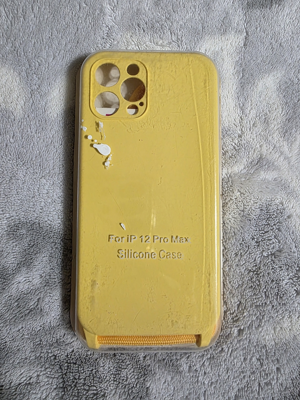 Blaspins Crossbody Case for iPhone 12 Pro Max - Yellow